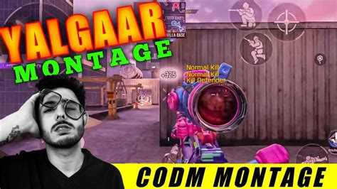 Yalgaar × Codm Montage Beat Sync Cod Mobile Montage Carryminati