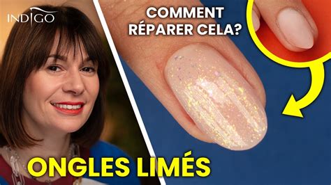 Comment R Parer Un Ongle Lim Guide Tape Par Tape Indigo Nails