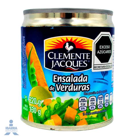 Ensalada De Verduras Clemente Jacques 220 G Ibarra Mayoreo