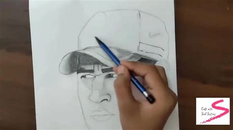 Black White Ms Dhoni Pencil Sketch Size A At Rs Page In