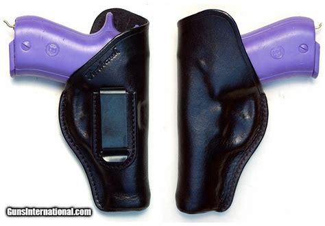 Turtlecreek Leather Iwb Holster For Browning Bda 380 Rh Pattern