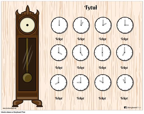 Okre Lanie Czasu Storyboard Por Pl Examples