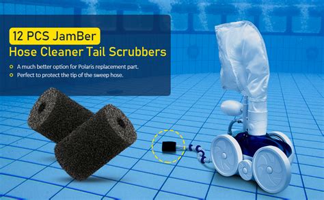 Pool Hose Tail Scrubbers12 Pack Tail Sweeps Scrubber