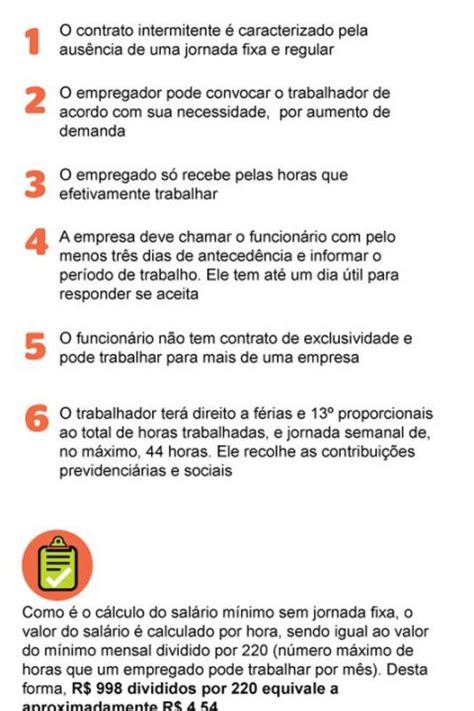 Trabalho Intermitente Entenda O Que E Quais S O As Regras Rwtech