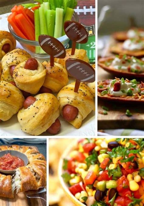 40 Easy Game Day Snacks And Appetizers