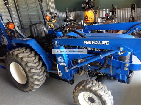 04 Tc30 Holland With Loader And Backhoe At 508 One Owner Tractor