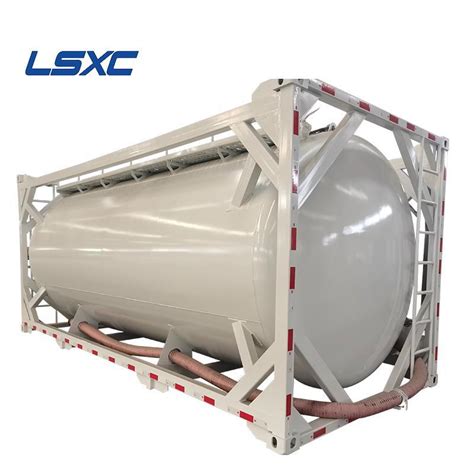 Low Price Mobile Cement Bulk Tanker ISO Tank Container Cement Bulker