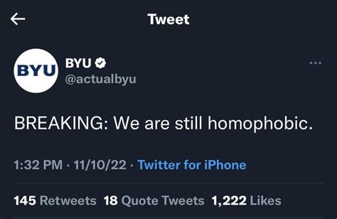 Really BYU?? : r/RealTwitterAccounts