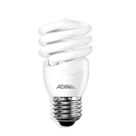 Foco Ahorrador Espiral Mini Luz Blanca 20W Adir 2786 Ferreterias Calzada