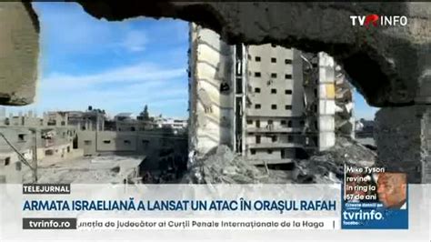 Armata israeliană a lansat un atac în orașul Rafah Nu vrem să ne dea