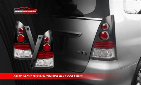 Fantastis Lampu Belakang Toyota Innova Altezza Style Ribu Rumah