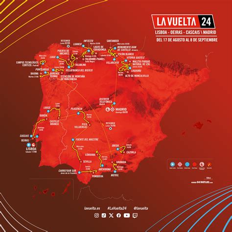 Vuelta A Espa A Preview Stages With Profiles And Maps