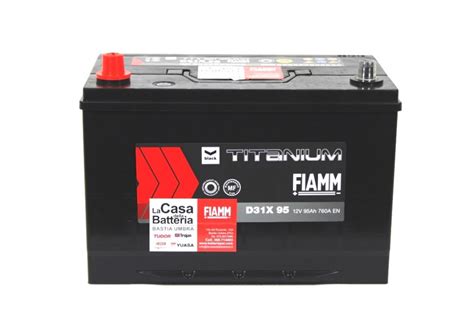 Batteria Auto Black Titanium D X Ah A Sx La Casa Della