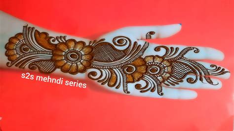 Simple Easy Step Mehndi Design Mehandi Ka Design Mehndi Designs