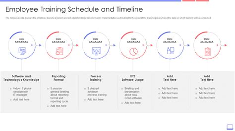 Top Training Schedule Templates With Examples And Samples