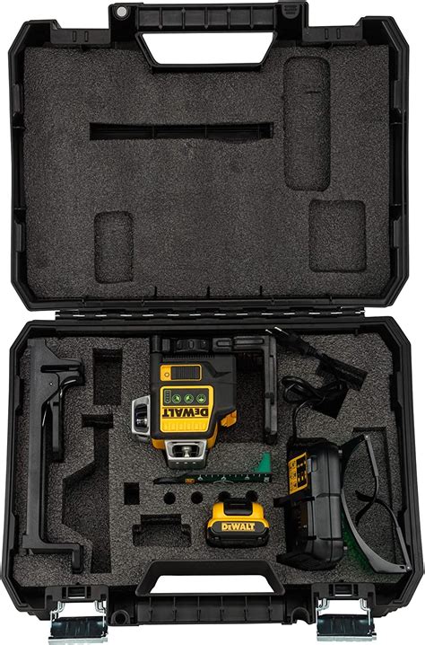 Livella Laser 3 Linee 360 DEWALT DCE089D1G QW 12V Raggio Verde Cod