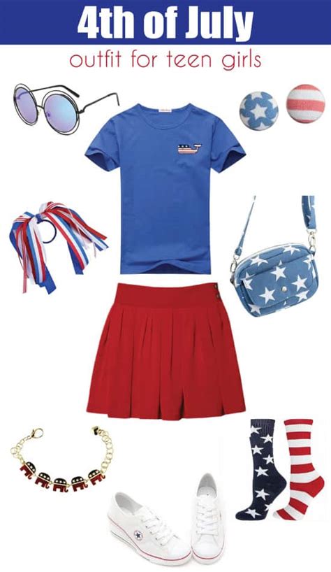 Cute 4th Of July Outfit For Teens Vivids