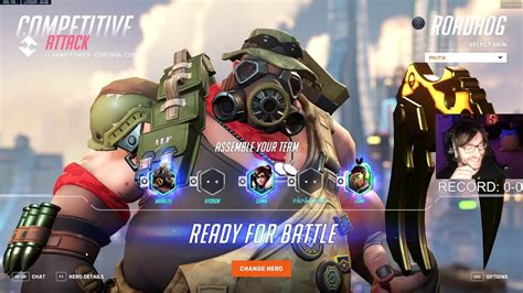 Vod Harbleu Dominates Overwatch New Roadhog Rework Youtube