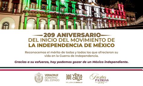 Gobierno De Veracruz On Twitter Hoy Conmemoramos El 209 Aniversario