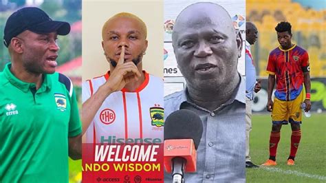 Asante Kotoko And Hearts Of Oak Dr Ogum Latest Bernard Somuah Coach