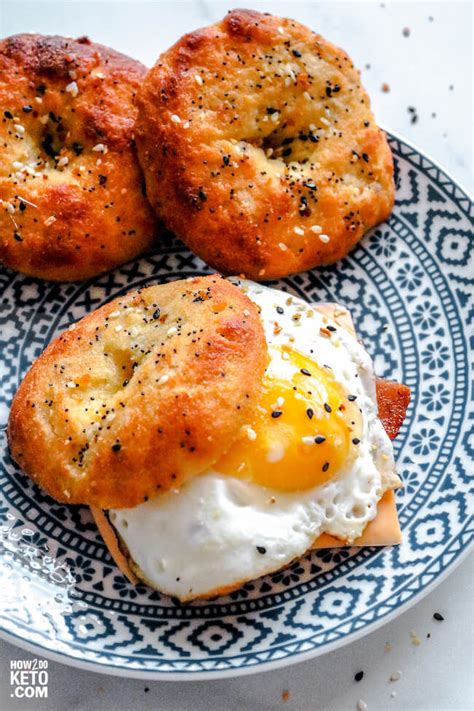 Easy Keto Bagel Recipe Low Carb Bagels How Do Keto