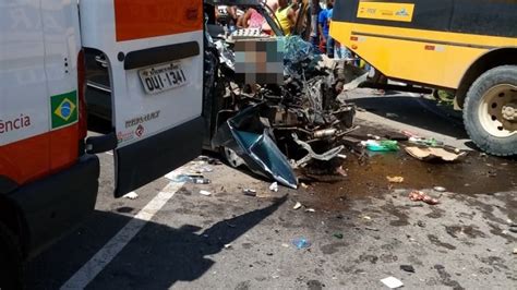 Acidente Envolvendo ônibus Escolar Deixa Dois Mortos E Três Feridos Na