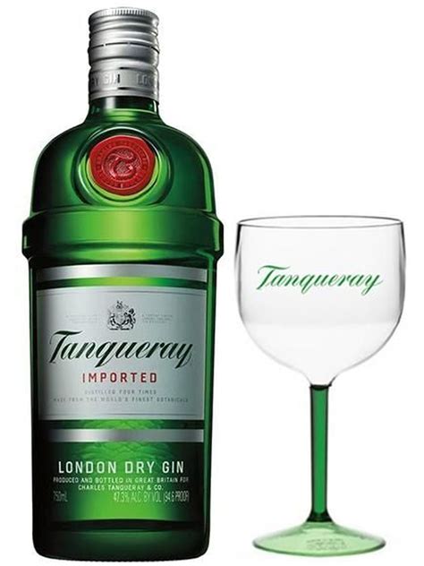 Gin Tanqueray C Taca De Vidro 750ml Bebidas Famosas Whisky Vinho