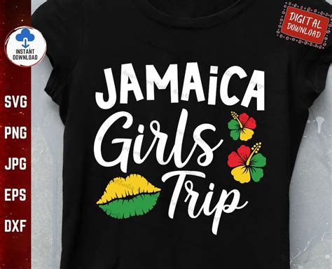 Jamaica Girls Trip Svg Girls Trip 2023 Svg Jamaica Summer Vacation