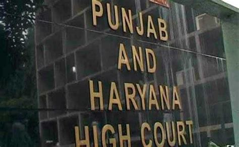 Punjab And Haryana High Court Sets Deadline For State To Deposit Rs 12