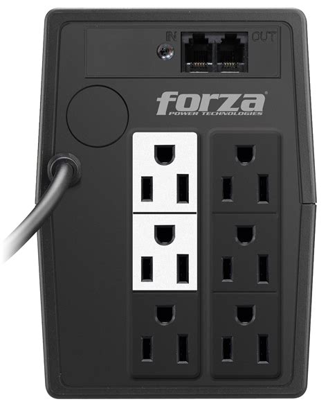 Forza NT 1011 UPS 1000VA 500W 120V 6 NEMA RJ11 45 65Hz