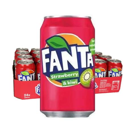 Fanta Strawberry Kiwi Blik X Ml