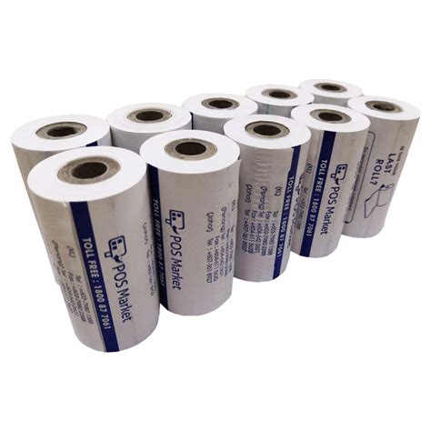 Thermal Paper Roll Mm X Mm Rolls Posmarket Pos System