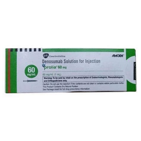 Mg Denosumab Solution Injection Packaging Type Box At Box In