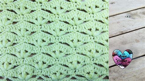 Crochet Point Fleuri Zig Zag Pour Couvertures YouTube