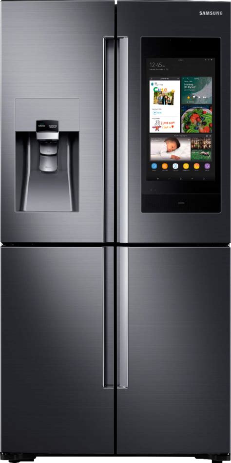 Best Buy Samsung 28 Cu Ft 4 Door Flex French Door Smart Refrigerator