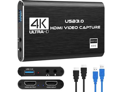 K Audio Video Capture Card Usb Hdmi Video Capture Device Full Hd