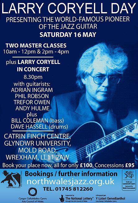 Pin By Dottie Doyen Ridenour On Larry Coryell Concert Posters Larry