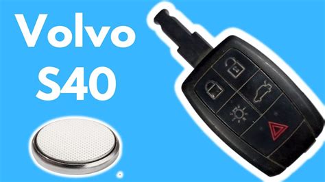 How To Replace The Battery In A Volvo S Key Fob