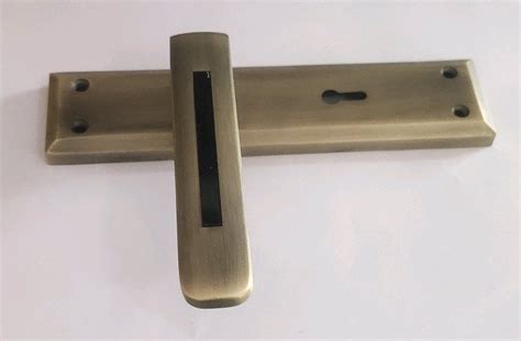 Golden Brass Main Door Lock Handle Polished Size 6inch L At Rs 1300piece In Guwahati