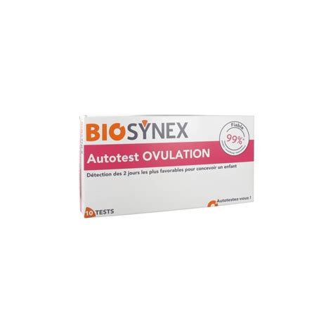 Test D Ovulation Exacto Biosynex Autotests 10 Tests