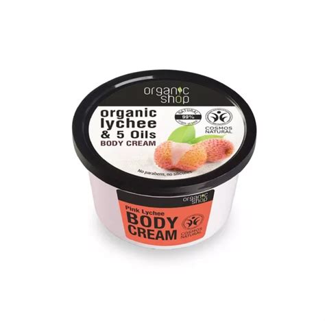 Pink Lychee Body Cream Od Ywczy Krem Do Cia A Lychee