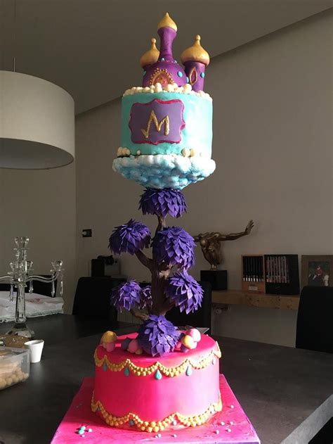 Shimmer And Shine Decorated Cake By Patricia El Murr CakesDecor