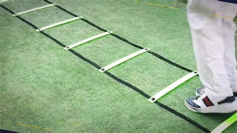 Automatic PVC Agility Training Ladder 4 Meters For Indoor And Outdoor