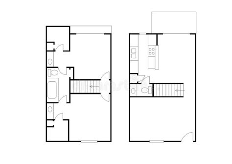 Plan De Piso De Iconos Plan De Piso De Ejemplo Icono De Plan De Casa