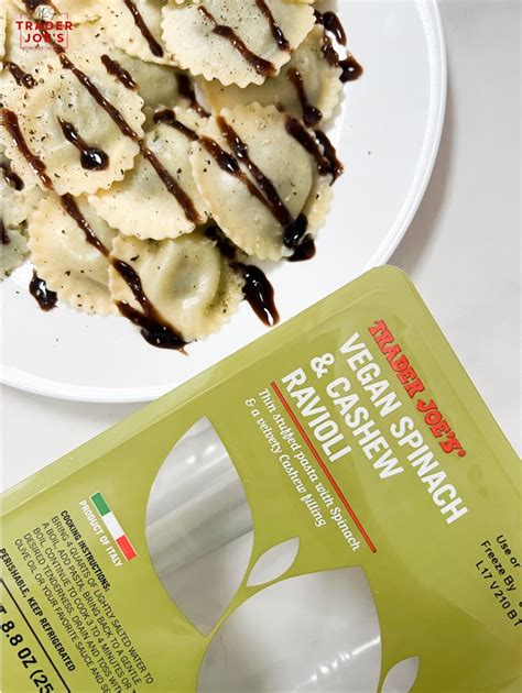 Vegan Spinach And Cashew Ravioli Mrs Trader Joe S