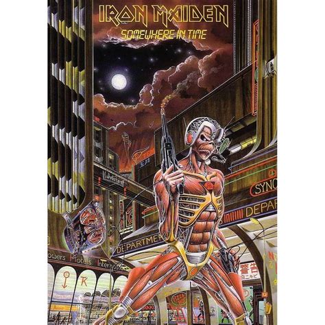 Somewhere in time by Iron Maiden, LP with londonbus - Ref:115898668