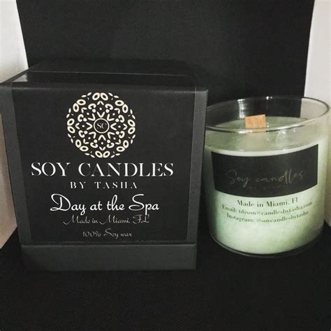 Spaday Candles Etsy Soywax Soycandles Soy Candles Candle Jars