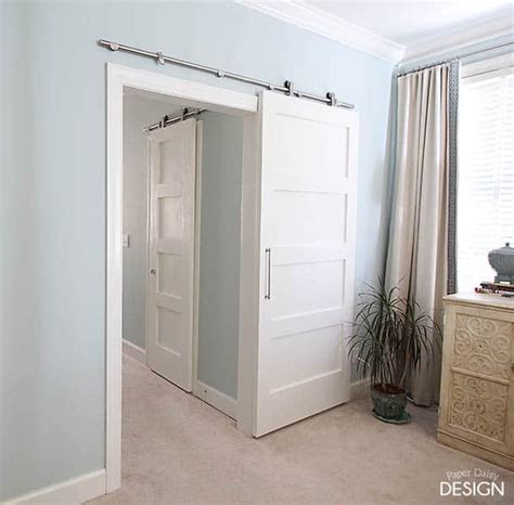 Modern Barn Doors An Easy Solution To Awkward Entries Deeply