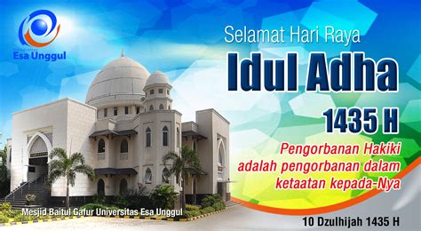 Idul Adha 1435 H - Universitas Esa Unggul