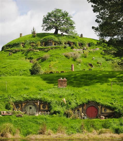 Hobbiton New Zealand Maison De Hobbit Maison Hobbit Hobbit